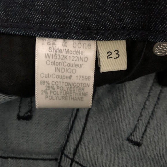 rag & bone High Rise Skinny Jeans Size 23 NWT - Picture 3 of 5